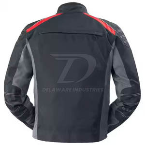 Veste de moto en textile professionnelle, équipement de protection, tissu léger et respirant avec ajustement réglable, idéale pour la conduite en ville - Product Image 3
