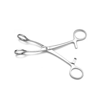 Pinzas para sujetar esponjas médicas de acero inoxidable, herramienta quirúrgica, instrumento médico quirúrgico - Product Image 1