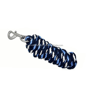 Premium Wholesale Manufacturer <b>Equestrian</b> Supplier Horse Lead Rope Customized Color and Length Cotton Horse Lead Ropes - Product Image 3