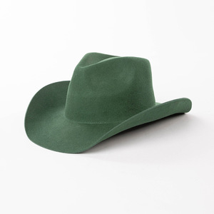 Chapeau de cowboy en feutre 100% laine à large bord (57cm-59cm), coloré, pour l'extérieur, printemps-automne, tendance, décontracté, style jazz, pour femmes et hommes - Product Image 4