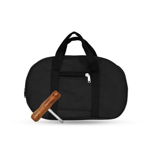 Lira de Madera de 10 Cuerdas, Arpa Portátil para Principiantes, Instrumento Musical con Llave de Afinación, Bolsa de Transporte, Diseño Tallado y Pulido por GNG IMPEX - Product Image 3