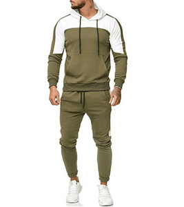 <b>Men</b> <b>Track</b> Suit Set New <b>Men's</b> Outdoor Sports Casual Hoodie <b>Jacket</b> Suit Front Zipper Tracksuit - Product Image 6