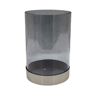 Gift & Craft Home Decorative Iron <b>Candle</b> <b>Pillar</b> Holder With Folding Stand Gold & Black <b>Colour</b> <b>Candle</b> Holder - Product Image 4