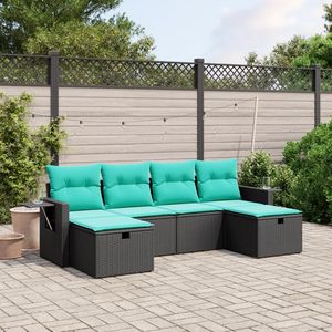 Conjunto de Sofás Negros para Jardín - Product Image 1