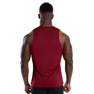 Mens 100% Polyester Breathable Quick Dry Casual Gym Tank Top Sleeveless Workout <b>Stringer</b> <b>Vest</b> Custom Logo Fitness Training - Product Image 2