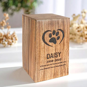 Wooden Ashes Storage Box Memorial Urn Personalized Wooden Cremation Urn Wholesale by AYAANS - Product Image 3