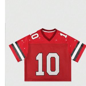 Camiseta Deportiva Personalizada Unisex, Estilo Jersey de Fútbol Corto, Cuello en V, Malla Transpirable, Uniforme de Entrenamiento, OEM, ODM, Venta al Por Mayor - Product Image 1