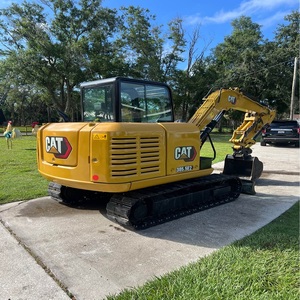 Mini-excavatrice CAT 303.5 E2 CR, engin de construction, système hydraulique, excavatrice sur chenilles pour travaux de terrassement intensifs - Product Image 6