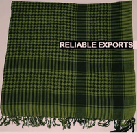 Dernier modèle de foulard Shemagh Arafat vert armée super doux et tactique