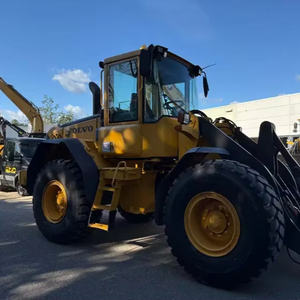 รถตักล้อยางดีเซล Volvo L60E ประสิทธิภาพสูง พร้อมระบบ HYDAC PLC ปั๊มเครื่องยนต์ เกียร์ แบริ่ง  ความจุบุ้งกี๋ 4.58 ลูกบาศก์หลา - Product Image 1