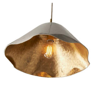 Lámpara colgante de hierro y Metal con revestimiento gris, decoración de iluminación interior - Product Image 5