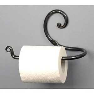 Porte-papier toilette chromé poli avec étagère pour téléphone, support mural en acier inoxydable, accessoires modernes - Product Image 4