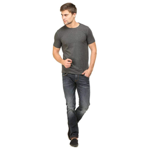 Camiseta Deportiva de Algodón Suave para Hombre, Ropa Deportiva Transpirable para Entrenamiento, Logotipo Personalizado, Ropa Deportiva Informal de Alta Calidad - Product Image 1