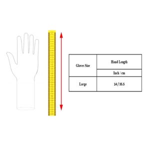 Guantes de Soldadura de Cuero Rojo Marrón, Resistentes al Calor y al Aceite, con Protección para el Pulgar, para Trabajos de Construcción e Industriales - Product Image 2