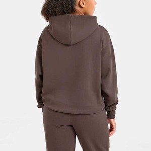 Suéter de Mujer de Primera Calidad, Estilo de Marca de Moda Personalizado, Logotipo Personalizado, Tejido Suave, Hombros Caídos, Color Sólido, Ropa Casual de Calle para Invierno - Product Image 2