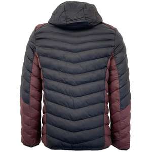 Chaqueta acolchada impermeable para hombre, para invierno, tela resistente al viento, chaqueta para exteriores, chaqueta acolchada para clima frío, para uso casual y urbano - Product Image 2