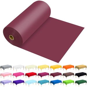 Rotolo di Tovaglia in Plastica Premium Usa e Getta per Tutti i Tipi e Forme di Tavoli, Copertura in Plastica per Piedi di Tavolo - Product Image 1