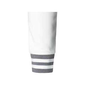 Blouson universitaire homme 2026 entièrement personnalisé, couleur gris uni, style Letterman, col montant, léger - Product Image 4