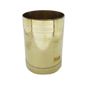 Taza medidora de latón de tamaño estándar, diseño único, hecha a mano, nuevo utensilio de cocina, artesanía, 3 piezas en diferentes tamaños a buen precio. - Product Image 3