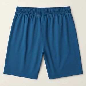 Shorts Bermuda Vert Foncé pour Hommes, Couleur Unie, Séchage Rapide, Tricotés avec Cordon de Serrage à la Taille et Poches, Tenue Décontractée Sportive pour la Course et la Salle de Sport - Product Image 4