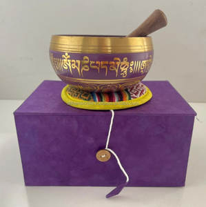 Bol chantant en bronze de qualité professionnelle pour les studios de yoga et les praticiens de sonothérapie - Product Image 4