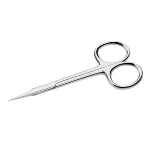 Ciseaux de manucure en acier inoxydable pour droitiers, lame droite et aiguisée, manche durable, outil de soin des ongles pour adultes, cuticules et nail art - Product Image 4