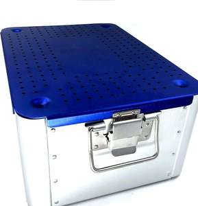 Contenedor Quirúrgico Esterilizado Autoclavable de Acero Inoxidable para Suministros Médicos, Aprobado por Pentax CE ISO - Product Image 1