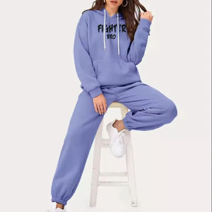 Conjunto Deportivo de Felpa para Mujer, Tallas Grandes, Diseño Personalizado, Uniforme Deportivo para Gimnasio y Descanso, Corte Profesional - Product Image 1