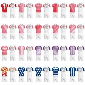 Maglia da Calcio Personalizzata ODM, Traspirante, Stile Streetwear, Kit Futsal Confortevole per Appassionati di Calcio - Product Image 4