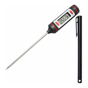 <b>Digital</b> <b>Thermometer</b> -50 to +300C Stainless Steel Probe Pocket Clip Design for Lab & Field Use - Product Image 2
