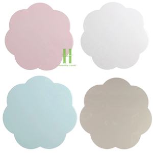 Custom Bohemian Neutral Tone Color Lacquer <b>Placemats</b> Plates Sustainable Wedding Table Decoration Handmade HNH Craft Vietnam - Product Image 1