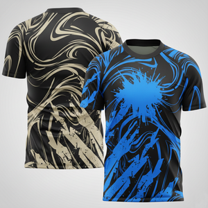 Ensemble de maillots de football personnalisés avec logo par sublimation, uniformes d'entraînement à séchage rapide, kit d'équipe de club, rétro futbol, découpe 100 % automatisée - Product Image 2