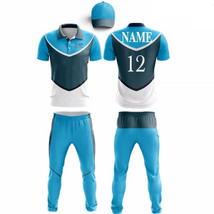 Ensemble de maillots et shorts de cricket légers et respirants, fabriqués en tissu anti-transpiration, coutures renforcées pour une durabilité accrue, personnalisable - Product Image 1