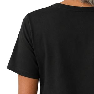 Black Rhinestone Shield <b>Gold</b> Graphic Tee Women Short Sleeve Cotton Shirt Elegant <b>Sparkle</b> Design Casual Fashion <b>Top</b> Summer - Product Image 4