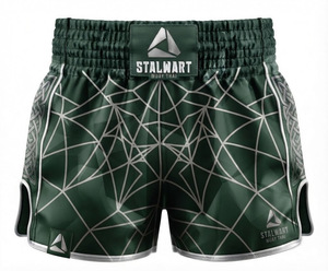 Pantalones Cortos de Muay Thai Stalwart, Diseño de Flor de Cerezo, Poliéster y Algodón, Secado Rápido, Ecológicos, Duraderos, para Todas las Estaciones, Artes Marciales - Product Image 3