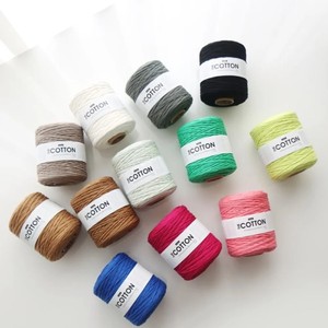 cotton crochet yarn The Cotton Coma Cotton Crochet Yarn for Hand Knitting 200g Cone finger knitting yarn - Product Image 6