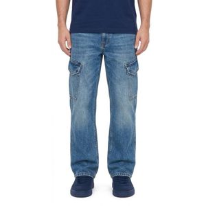 Custom <b>Carpenter</b> <b>Mens</b> Blue Denim Pants Dual Side Utility Pocket Hammer Loop Loose Cut Heavy Workwear Clothes <b>Jean</b> Trousers - Product Image 2