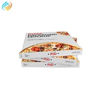 Kostenlose Muster-Pizzabox aus Papier mit Schneller Lieferzeit, 10 Zoll Lebensmittelverpackung
