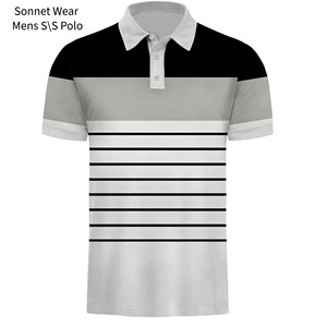 Polos de manga corta para hombre, corte casual - Product Image 4