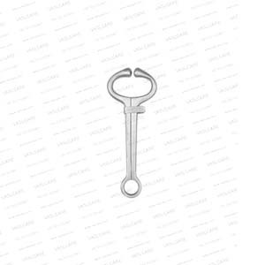 Pinza de sujeción nasal veterinaria de acero inoxidable Harms Bull Holder, instrumento de sujeción para ganado bovino, herramienta para ganado, certificado CE - Product Image 3