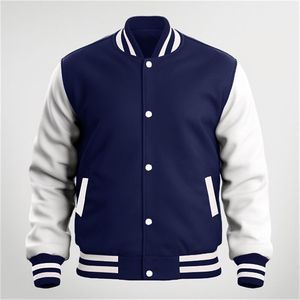 Nueva Chaqueta Varsity para Hombre Hecha 100% con Lana en Diferentes Tallas, Diseño de Logotipo Personalizado, Chaqueta Varsity para Hombre en Color Sólido - Product Image 3