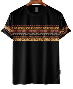 Couleur attrayante 180 GSM Qualité supérieure Nouveau design Impression personnalisée T-shirt pour hommes à épaules tombantes du Bangladesh - Product Image 5