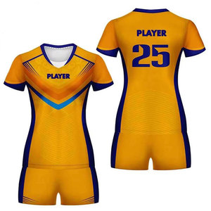 Uniforme de volley-ball sans manches en polyester léger, respirant et ajusté, avec taille élastique et numéro d'équipe personnalisé - Product Image 3
