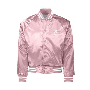 Online Best Selling Cheap Price Satin Jackets Low MOQ Waterproof Breathable Men Satin Jackets With <b>Covered</b> <b>button</b> - Product Image 1