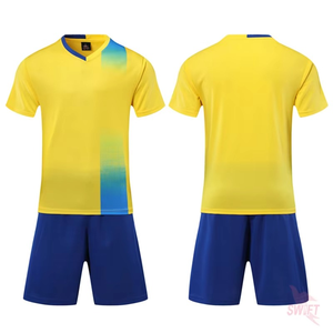 Conjuntos de Camisetas de Fútbol de Alta Calidad, 100% Poliéster, Marca Personalizada, Precio de Fábrica, Venta Caliente, Diseño Sublimado, Transpirable, Unisex, Adulto - Product Image 2