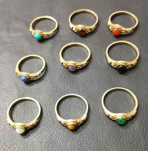 Handmade Designer Brass Finger <b>Rings</b> Fashionable Bohemian <b>Indian</b> Wedding Jewelry for Christians RG-240823L155 for Engagements - Product Image 1