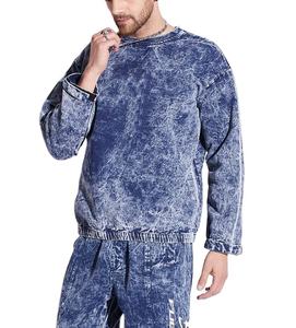 Women's Casual Comforter Zip-up <b>Crop</b> <b>Top</b> Tracksuit Acid Wash Jacket Hoodies Solid Two Piece Set for Winter <b>Rhinestone</b> Technics - Product Image 1