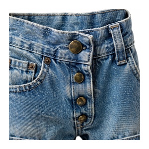 Pantalones Cortos Bermuda de Pana para Hombre, de Cintura Alta, Color Liso, con Cremallera, Estilo Casual, Tallas Grandes, Transpirables, de Algodón Tejido, Estilo Lavado - Product Image 6