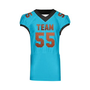 Nouveau design personnalisé, nouvelle arrivée, maillot de football américain de haute qualité et à séchage rapide, respirant, vente en gros - Product Image 1