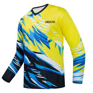 Maillot de motocross pour adultes, personnalisé, pour équipe, respirant, séchage rapide, vêtements de moto tout-terrain, % polyester - Product Image 1